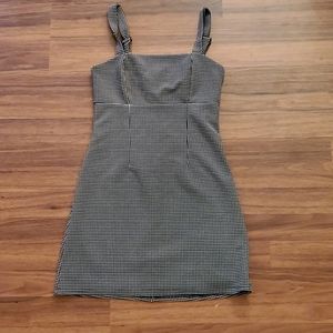 Black/White Mini Dress